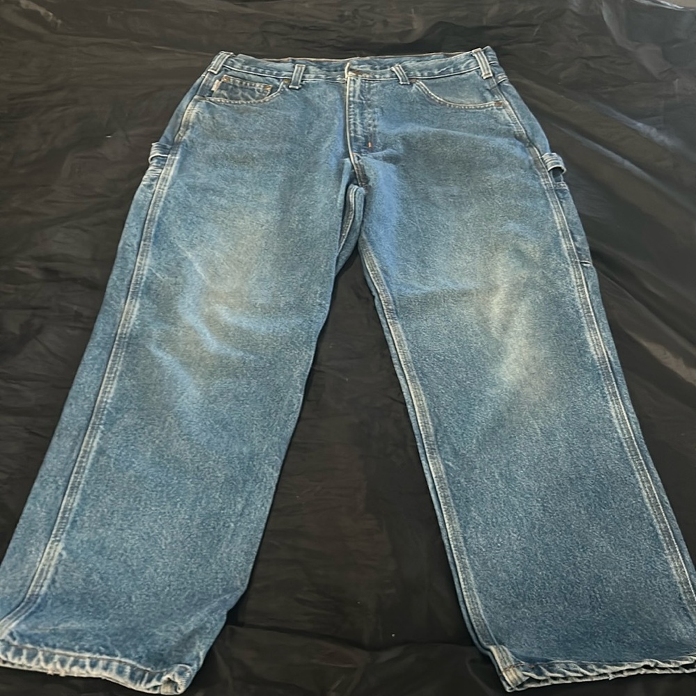 Carhartt 36x30 relaxed fit straight leg carpenter jean